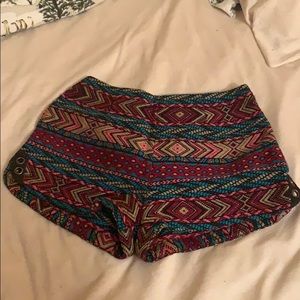 Fun print/vibrant colors shorts!